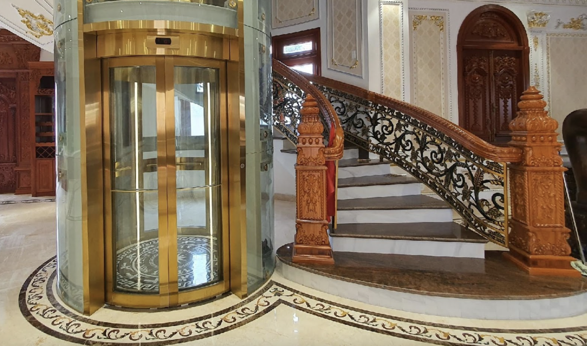 THANG MÁY TRÒN CAO CẤP – BIỂU TƯỢNG KIẾN TRÚC DÀNH CHO KHÔNG GIAN ĐẲNG CẤP